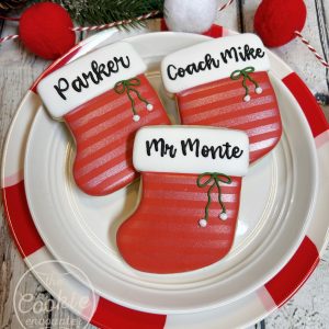 Personalized Red Stocking